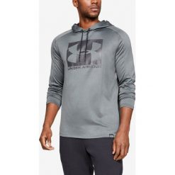 Under Armour Lighter Longer Bluza Szary. Szare bluzy męskie Under Armour, xxl, z nadrukiem, z poliesteru, bez kołnierzyka, bez rękawów, bez kaptura. Za 240,95 zł.