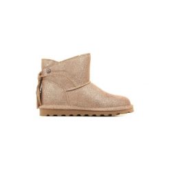Śniegowce Bearpaw Natalia 2013W Pewter Distressed. Szare kozaki damskie Bearpaw, bez zapięcia. Za 331,10 zł.