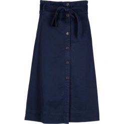 Spódnica w kolorze granatowym. Niebieskie spódniczki damskie Gap Women, bez wzorów, midi, rozkloszowane. W wyprzedaży za 129,95 zł.