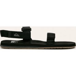 Quiksilver - Sandały. Szare kapcie męskie Quiksilver, z materiału, bez zapięcia. W wyprzedaży za 129,90 zł.