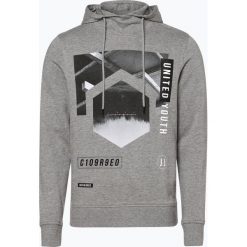 Bluzy męskie: Jack & Jones – Męska bluza nierozpinana – Jcocom, szary