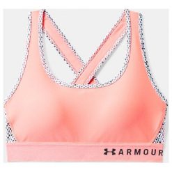 Biustonosze sportowe: Under Armour Biustonosz Armour Mid Crossback Print różowy r. S (1307213-819)