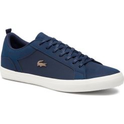 Tenisówki LACOSTE - Lerond 119 4 Cma 7-37CMA0046J18 Nvy/Off Wht. Niebieskie półbuty męskie marki Lacoste, z aplikacjami, z gumy, eleganckie, bez zapięcia. Za 399,99 zł.