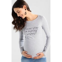 Bluzki damskie: bellybutton Bluzka z długim rękawem grey melange