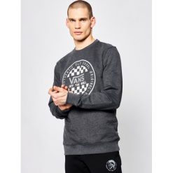 Bluza Vans Checker Crew VN0A49TLBHH1. Szare bluzy męskie Vans, s, bez wzorów, z bawełny, bez kołnierzyka, bez rękawów, bez kaptura. W wyprzedaży za 169,00 zł.