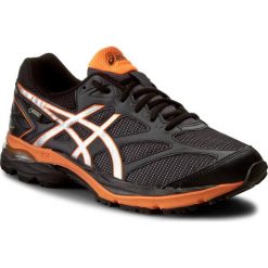 Buty sportowe męskie: Buty ASICS – Gel-Pulse 8 G-Tx GORE-TEX T6E2N Black/Silver/Hot Orange 9093