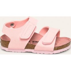Birkenstock - Sandały dziecięce Palu. Różowe sandały dziewczęce Birkenstock, ze skóry ekologicznej, bez zapięcia. Za 219,90 zł.