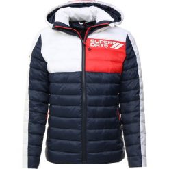 Superdry COLOUR BLOX FUJI Kurtka przejściowa navy/red/white. Niebieskie kurtki męskie przejściowe Superdry, m, z materiału. Za 559,00 zł.