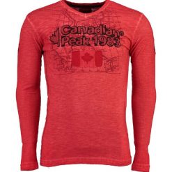 T-shirty męskie z nadrukiem: Koszulka „Jawn” w kolorze czerwonym