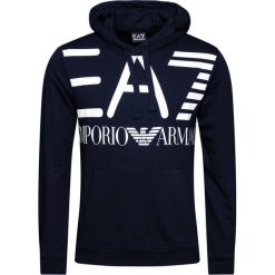 Bluza EA7 Emporio Armani 6HPM16 PJ05Z 1554. Niebieskie bluzy męskie EA7 Emporio Armani, m, bez wzorów, z bawełny, bez kołnierzyka, bez rękawów, bez kaptura. Za 499,00 zł.