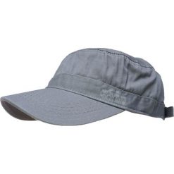 Szara Męska Patrolówka - 100% BAWEŁNA - Czapka z Daszkiem - Pako Jeans CPAPJNSDASZEK30403. Szare czapki męskie Pako Jeans, w paski, z bawełny. Za 37,50 zł.