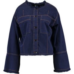 Kurtki damskie: Topshop BOUTIQUE BOXY Kurtka jeansowa indigo