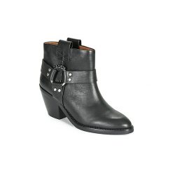Botki See by Chloé FEDDIE. Czarne botki damskie See by Chloé, bez obcasa, bez zapięcia. Za 1739,00 zł.
