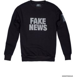 Bluza Męska Crewneck Fake News. Bluzy damskie Pakamera, m, bez wzorów, z materiału, klasyczne, z klasycznym kołnierzykiem, bez rękawów, bez kaptura. Za 199,00 zł.
