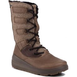 Śniegowce ECCO - Noyce GORE-TEX 83463358168 Brich/Brich. Pomarańczowe kozaki damskie ecco, na zimę, z wełny, bez zapięcia. W wyprzedaży za 719,00 zł.