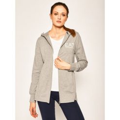 Bluza EA7 Emporio Armani 3HTM23 TJ31Z 3905. Szare bluzy damskie EA7 Emporio Armani, xs, bez wzorów, z elastanu, bez rękawów, bez kaptura. W wyprzedaży za 379,00 zł.