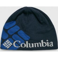 Columbia - Czapka. Niebieskie czapki zimowe męskie marki Columbia, z dzianiny. Za 99,90 zł.