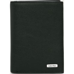 Calvin Klein - Portfel skórzany. Czarne portfele męskie marki Calvin Klein, ze skóry. Za 269,90 zł.