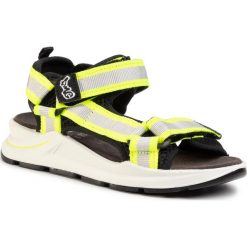 Sandały PRIMIGI - 5394211 S Nero. Zielone sandały chłopięce Primigi, ze skóry, bez zapięcia. Za 229,00 zł.