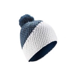 Czapka TIMELESS. Niebieskie czapki damskie WED'ZE, z dzianiny. Za 49,99 zł.