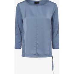 Monari - Koszulka damska, niebieski. Niebieskie bluzki sportowe damskie Monari, bez wzorów, z materiału, bez kołnierzyka, bez rękawów, bez kaptura. Za 299,95 zł.