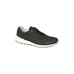 Buty Ecco CS14 53868401001. Czarne trampki męskie ecco, bez wzorów, bez zapięcia. Za 399,99 zł.