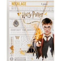 Naszyjnik z zawieszką Harry Potter - Beżowy. Brązowe naszyjniki damskie Sinsay. Za 15,00 zł.