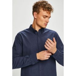 Tommy Hilfiger - Koszula. Niebieskie koszule męskie TOMMY HILFIGER, xl, bez wzorów, z bawełny, casualowe, button down, z długim rękawem. W wyprzedaży za 279,90 zł.