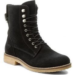 Botki TAMARIS - 1-25275-29 Black 001. Czarne botki damskie skórzane marki Tamaris, na obcasie. W wyprzedaży za 199,00 zł.
