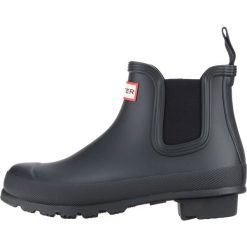 Hunter Kalosze Czarny. Czarne kalosze damskie Hunter, z materiału. Za 473,95 zł.
