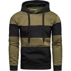 Bluza męska zielona z kapturem Recea. Zielone bluzy męskie Recea, xl, bez wzorów, z bawełny, z kapturem, bez rękawów, z kapturem. Za 69,99 zł.