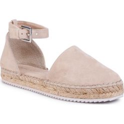 Espadryle MARC O'POLO - 003 15611902 305 Sand 715. Brązowe espadryle damskie Marc O'Polo, bez wzorów, ze skóry, bez obcasa, na płaskiej podeszwie. Za 299,00 zł.