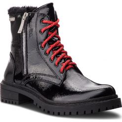 Trapery PEPE JEANS - Collie Suri PLS50336 Black 999. Czarne trapery damskie Pepe Jeans, z jeansu, bez obcasa, bez zapięcia. W wyprzedaży za 209,00 zł.