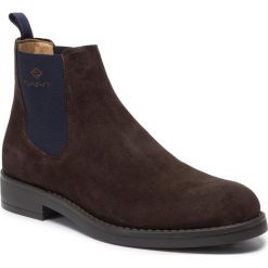 Sztyblety GANT - Oscar 19653922 Dark Brown G46. Pomarańczowe sztyblety męskie GANT, ze skóry. W wyprzedaży za 489,00 zł.