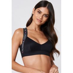 Biustonosze: Tommy Hilfiger Biustonosz z mikrofibry – Black