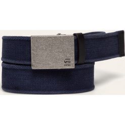 G-Star Raw - Pasek. Niebieskie paski damskie G-Star RAW, w paski, z bawełny, retro. W wyprzedaży za 159,90 zł.