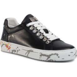 Sneakersy GOE - FF2N3023 Black. Czarne półbuty damskie GOE, bez wzorów, ze skóry ekologicznej, bez obcasa, na płaskiej podeszwie, bez zapięcia. Za 439,00 zł.
