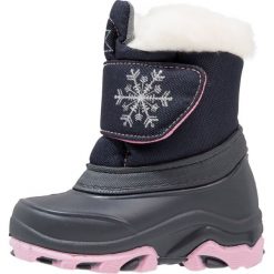 Friboo Śniegowce dark blue. Niebieskie buty zimowe damskie marki Friboo, z materiału. W wyprzedaży za 126,75 zł.