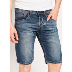 Szorty jeansowe Pepe Jeans Track Short PM800487. Niebieskie spodenki i szorty męskie Pepe Jeans, m, bez wzorów, z elastanu. Za 279,00 zł.