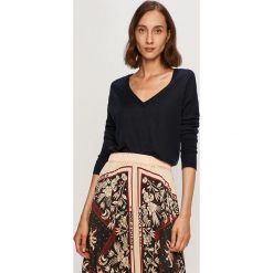 Scotch & Soda - Sweter. Białe swetry damskie Scotch & Soda, s, bez wzorów, z wełny, z długim rękawem, długie, bez kaptura. Za 389,90 zł.