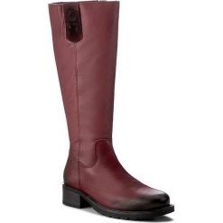 Buty zimowe damskie: Oficerki JANA – 8-25501-29 Red 500