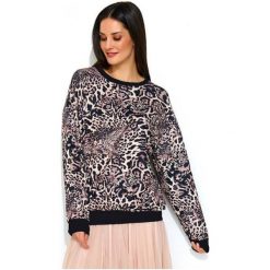 Numinou bluza damska NU_nu163 38 jasnobrązowy. Pomarańczowe bluzy damskie Numinou, bez wzorów, bez rękawów, bez kaptura. Za 229,00 zł.