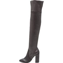 Botki damskie: Bianco GLITTER Botki na obcasie black