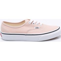 Vans - Tenisówki Authentic Frappe. Szare tenisówki damskie marki Vans, z materiału, na sznurówki. W wyprzedaży za 249,90 zł.