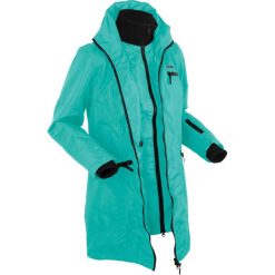 Kurtka termoaktywna outdoorowa z kapturem bonprix zielony oceaniczny. Zielone kurtki damskie marki bonprix, s, z kapturem. Za 139,99 zł.