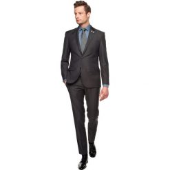 Garnitury: garnitur levant 311 grafit slim fit