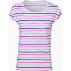 Marc O'Polo Denim - T-shirt damski, biały. Białe t-shirty damskie Marc O'Polo DENIM, m, w paski, z denimu, eleganckie, polo. Za 159,95 zł.