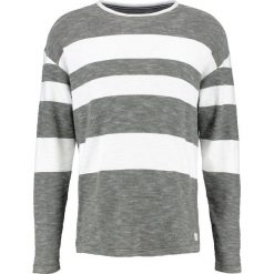 Swetry klasyczne męskie: TOM TAILOR DENIM MODERN STRIPE CREW Sweter woodland green