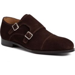 Półbuty STRELLSON - Refined 4010002721 Dark Brown 702. Pomarańczowe półbuty męskie Strellson, na co dzień, bez wzorów, ze skóry, klasyczne, bez zapięcia. W wyprzedaży za 689,00 zł.