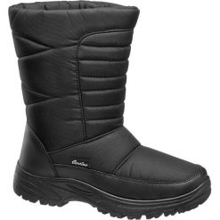 Buty zimowe męskie: śniegowce męskie Cortina czarne